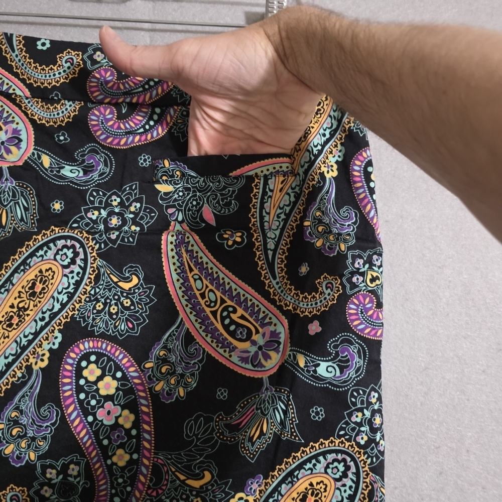 Loudmouth Womens Black Paisley Golf Skort Size 6 - Picture 9 of 9